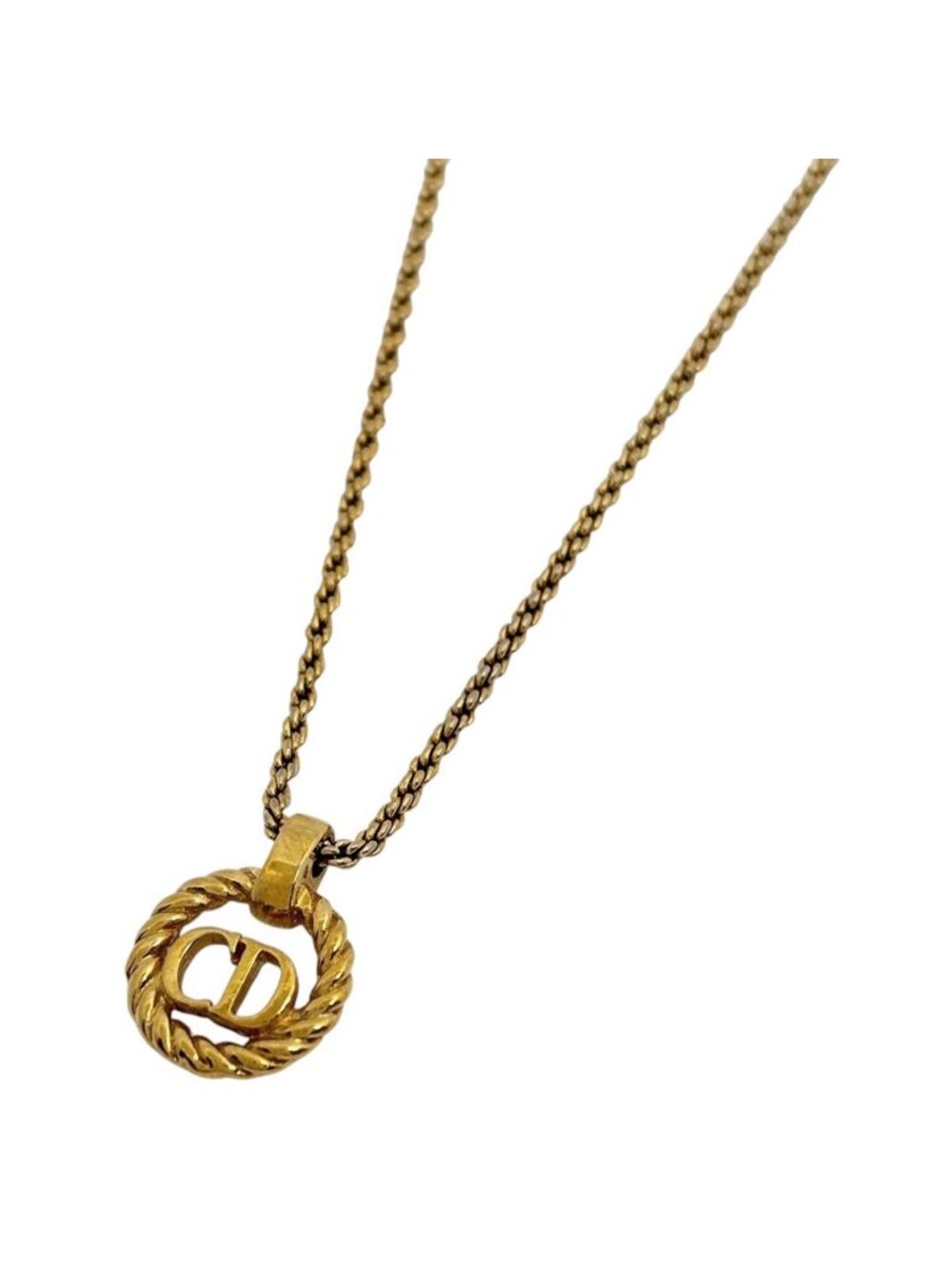 Dior Necklace CD Gold Plated